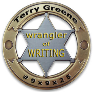 sheriff badge for Terry Greene
