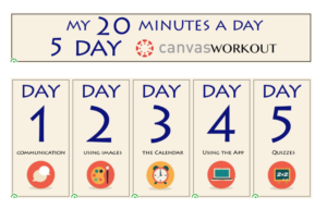 canvas five day workout