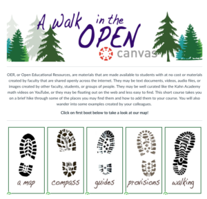 A walk in the Open class