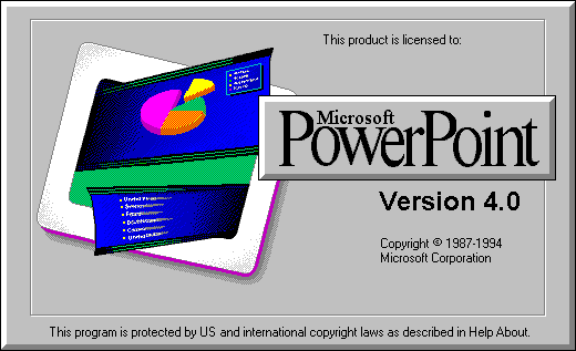 old PowerPoint image